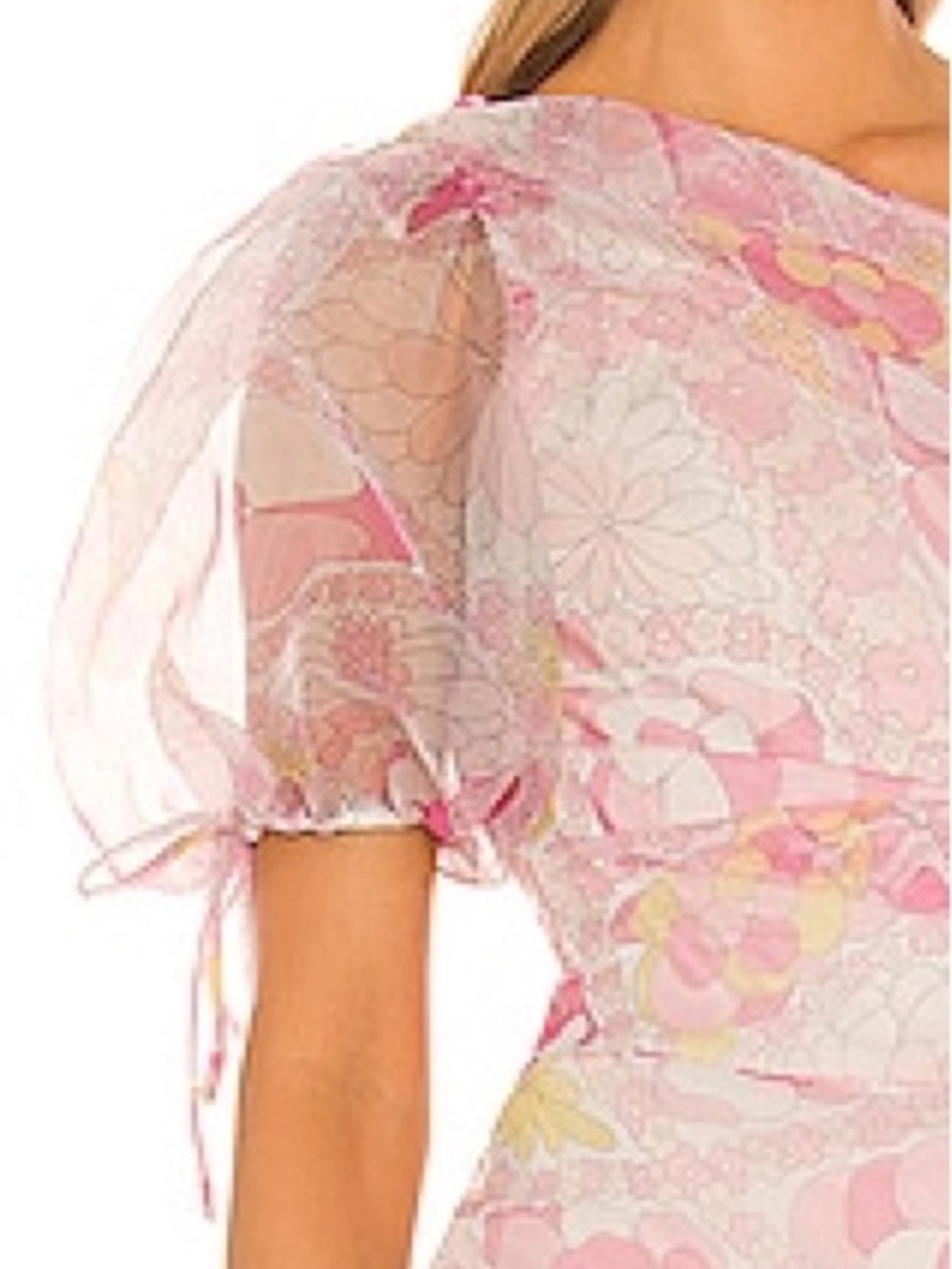 Amanda Uprichard x Revolve Manuela Dress in Partridge Floral XS NWOT - Picture 4 of 13